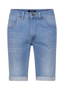 Outdoorhose Atelier GARDEUR "Atelier GARDEUR Shorts JOHN", Herren, Gr. 56, N-Gr, light stone used, Obermaterial: 98% Baumwolle CO. 2% Elasthan EL., Hosen Outdoorhose, im modern Fit