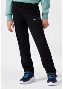 Jogginghose Champion "SPORTWEAR OPEN HEM PANTS Standard Fit", Jungen, Gr. XXL, N-Gr, nbk, Sweatware, Obermaterial: 73% Baumwolle, 27% Polyester, unifarben, Basic lang, Hosen Jogginghose, f&uuml;r Kinder, sportlicher Stil, offener Saum