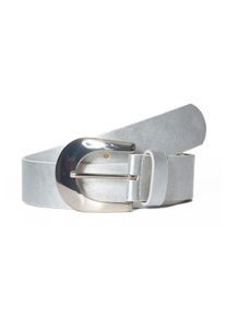 Lederg&uuml;rtel BA98-Cologne "BA98-Cologne Dameng&uuml;rtel", Damen, Gr. 85, silber, Obermaterial: 100% Lammleder LEL., G&uuml;rtel Lederg&uuml;rtel, handgefertigt