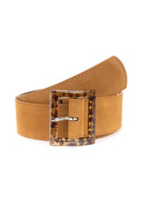 Lederg&uuml;rtel BA98-Cologne "BA98-Cologne G&uuml;rtel", Damen, Gr. 95, cognac, Obermaterial: 100% Lammleder LEL., G&uuml;rtel Lederg&uuml;rtel, aus weichem Velour-Leder