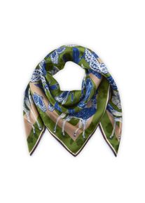 Modetuch Codello "Codello Tuch", Damen, gr&uuml;n, Obermaterial: 100% Seide silk., Modet&uuml;cher Modetuch, im traditionellen Mustermix