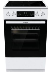 Gorenje Elektro-Standherd "GECS5C7", Energieeffizienz: A, wei&szlig;, Herdsets, Knusprig genie&szlig;en &ndash; ganz ohne Extra-Kalorien - dank AirFry-Funktion, Elektro-Standherd