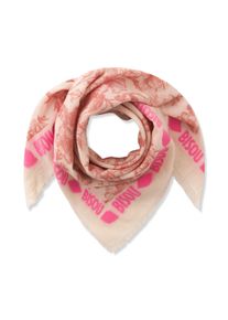 Modetuch Codello "Codello Jacquard-Tuch", Damen, rot, Obermaterial: 92% Baumwolle CO. 7% Polyacryl PAN. 1% Wolle WO., Modet&uuml;cher Modetuch, Blumenmuster