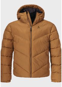 Sch&ouml;ffel Funktionsjacke SCH&Ouml;FFEL "Urban Ins Jacket Style Lodos MNS", Herren, Gr. 54, braun (4745, braun), Oberstoff: 63% Nylon, 37% Baumwolle. Futter: 100% Polyester. Futter: 100% Polyester. F&uuml;llung: 100% Polyester, regular fit, hoch geschlossener Ausschnitt, Jacken Funktionsjacke