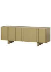 Livetastic , Gr&uuml;n , Holz , Kiefer , 2 F&auml;cher , 152x53x46 cm , Wohnzimmer, TV-M&ouml;bel, TV- & Lowboards