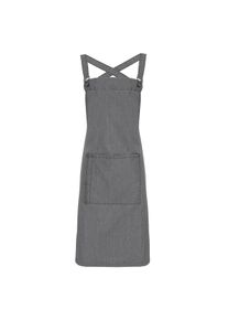 Premier Barista Slabbenschort met gekruiste rug (Grijze Denim)