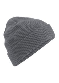 Beechfield Uniseks Organic Cotton muts voor volwassenen (Grafietgrijs)