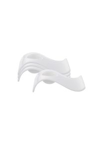 Villeroy & Boch Eierbecher VILLEROY & BOCH "Eierbecher NewWave 4er Set wei&szlig;", wei&szlig;, Porzellan, Eierbecher, Eierbecher