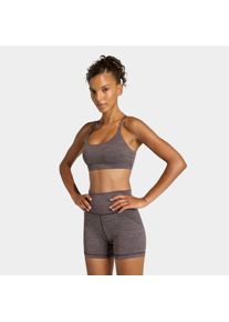 Sport-BH adidas Performance "ALL ME SPORT LIGHT SUPPORT BH", Damen, Gr. XS, N-Gr, aurora coffee meliert, Obermaterial: 81% Polyester, 19% Elasthan, BHs Sport-BH