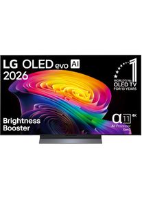 LG OLED-Fernseher "OLED48C68LA", Energieeffizienz: E, schwarz, 48 &Prime;, Fernseher, OLED-Fernseher