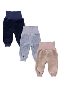 Jogginghose TUPTAM "Hose Baby Jungen Nicki Hose Jogginghose 3er Pack", Jungen, Gr. 56, N-Gr, rot (farbenmix 1), Obermaterial: 77% Baumwolle CO. 23% Polyester PES., Hosen Jogginghose