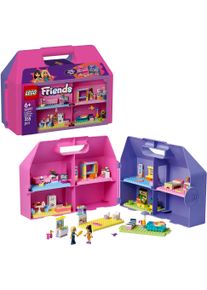 Konstruktionsspielsteine Lego "Kreativer Puppenhauskoffer (42697), Lego Friends", bunt, Spielbausteine, Kinder, Kunststoff, Konstruktionsspielsteine, Made in Europe