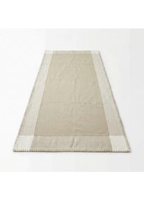 Tischl&auml;ufer Home Affaire "Tischl&auml;ufer beiget&ouml;ne 45x150cm", natur, 1 Stk., rechteckig, Baumwolle, Tischdecken, Tischl&auml;ufer