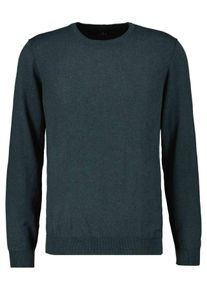 Rundhalspullover Ragman, Herren, Gr. 52, gr&uuml;n (dunkelgr&uuml;n, 357), Strick, 95% Baumwolle 5% Kaschmir, Rundhals, Pullover Rundhalspullover