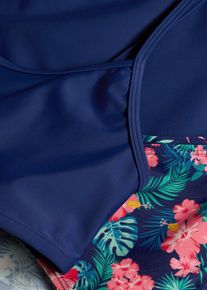 Bikini och kjol (3 delar) - bl&aring; - storlek 176/182 - bonprix