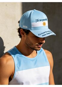2026 Summer Argentina Baseball Cap Breathable Fashion Casual Adjustable Sun Hat Football Fans Sports Cap