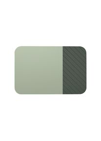 Chameleon Whiteboard Curve Combi, h x d 1980 x 10 mm, frameloos, breedte 1960 mm, groen