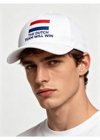 Netherlands National Flag Graphic Baseball Cap Football Fan Cheer Slogan Unisex Lightweight Travel Adjustable Visor Headwear