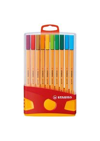 Stabilo point 88 - Fineliner - ColorParade - Set 20 Pieces