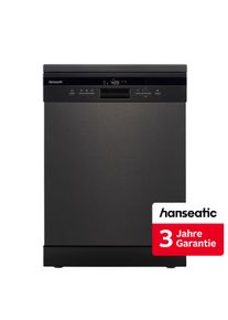 Hanseatic Standgeschirrsp&uuml;ler "HF6B14B35E", Energieeffizienz: B, schwarz, B:59,8cm H:84,5cm T:60cm, Geschirrsp&uuml;ler, inkl. 3 Jahre Herstellergarantie, Standgeschirrsp&uuml;ler