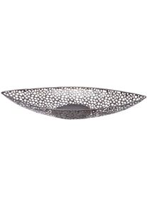 Dekoschale By Malene Birger "Schale Chico H.7 cm", silber (silberfarben), Metall, Dekoschalen, Dekoschale