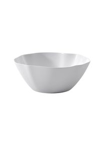 Villeroy & Boch Schale VILLEROY & BOCH "Salat- / Servierschale Pura &oslash; 26,1 cm wei&szlig;", wei&szlig;, B:25,9cm H:10,4cm L:26,1cm T:26,1cm &Oslash;:26,1cm, Sch&uuml;sseln, Schale, Sp&uuml;lmaschinenfest, Mikrowellensicher