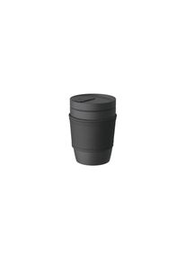 Villeroy & Boch Isolierflasche VILLEROY & BOCH "Kaffeebecher Coffee To Go 290 ml schwarz", schwarz, H:2cm, Trinkflaschen, Isolierflasche, Sp&uuml;lmaschinengeeignet, Mikrowellenfest