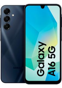 Samsung Smartphone "Galaxy A16 5G", blau (blau schwarz), 128 GB, Mobiltelefone, Smartphone