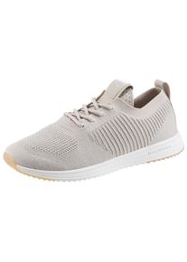 Marc O'Polo Slip-On Sneaker MARC O'POLO "Jasper", Herren, Gr. 46, sand, Textil, unifarben, Schuhe Slip-On Sneaker, Slipper, Freizeitsneaker, Halbschuh mit Anziehlasche