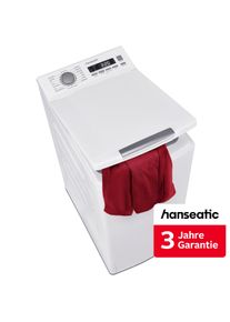 Hanseatic Waschmaschine Toplader "HTW612C", Energieeffizienz: C, wei&szlig;, B:40cm H:88cm, Waschmaschinen, inkl. 3 Jahre Herstellergarantie, Waschmaschine Toplader