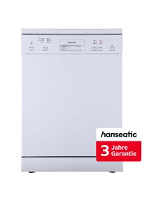 Hanseatic Standgeschirrsp&uuml;ler "HG6085D137609HW", Energieeffizienz: D, wei&szlig;, B:59,8cm H:84,5cm T:60cm, Geschirrsp&uuml;ler, inkl. 3 Jahre Herstellergarantie, Standgeschirrsp&uuml;ler, Topseller