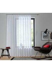 Gardine OTTO HOME "Dolly" Gr. 9, wei&szlig;, B:300cm H:245cm, Polyester, Gardinen, Gardine, Bestseller, Store, Topseller