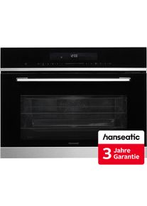 Hanseatic Einbau-Mikrowelle "TV950E4AS-T00E00", silber (edelstahlfarben), B:59,5cm H:45,5cm T:56,8cm, Mikrowellen, inkl. 3 Jahre Herstellergarantie, Einbau-Mikrowelle