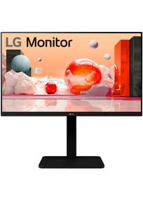 LG LED-Monitor "24BA550-B", Energieeffizienz: D, schwarz, B:16,2cm H:48,5cm T:61,5cm, Monitore, LED-Monitor