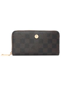 JOOP! Geldb&ouml;rse JOOP "cortina piazza melete purse lh11z", Damen, braun (seal, braun), Lederimitat, Kleinlederwaren Geldb&ouml;rse, mit Allover Print