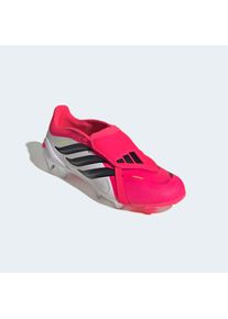Fu&szlig;ballschuh adidas Performance "PREDATOR LEAGUE FOLD-OVER TONGUE FIRM GROUND", Gr. 44,5, pink (lucid rot, core schwarz, ftwr wei&szlig;), Synthetik, Textil, Schuhe Fu&szlig;ballschuh, Au&szlig;ensohle f&uuml;r Rasen und feste B&ouml;den