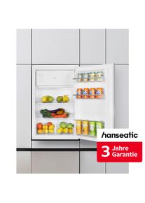 Hanseatic Einbauk&uuml;hlschrank "HEKS8854GD", Energieeffizienz: D, silber (wei&szlig;), Rechtsanschlag, wechselbar, K&uuml;hlschr&auml;nke, inkl. 3 Jahre Herstellergarantie, Einbauk&uuml;hlschrank