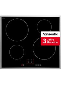Hanseatic Induktions-Kochfeld, schwarz, B:59cm H:6cm T:52cm, Kochfelder, inkl. 3 Jahre Herstellergarantie, Induktions-Kochfeld