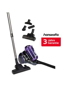 Hanseatic Bodenstaubsauger "Edition, hohe Saugkraft dank Zyklonentechnologie", lila, B:28cm H:34cm T:35cm, Bodenstaubsauger, inkl. 3 Jahre Herstellergarantie, Bodenstaubsauger