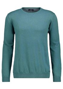 Rundhalspullover Ragman, Herren, Gr. 54, gr&uuml;n, 382, Strick, 95% Baumwolle 5% Cashmere, Rundhals, Pullover Rundhalspullover