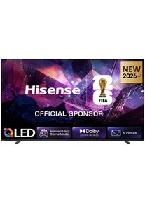 HISENSE QLED-Fernseher "100E7DS PRO", Energieeffizienz: E, schwarz, dunkelgrau, 100 &Prime;, Fernseher, QLED-Fernseher