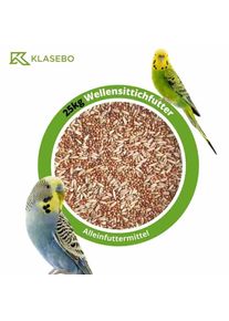 Wellensittichfutter 25kg, F&aring;gelmat, Sittichfoder, Kanarief&aring;gelmat