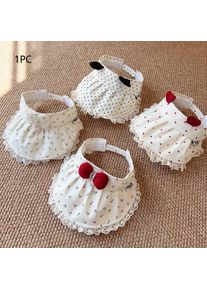 Children's Sun Hat with Large Brim Summer Outdoor Cap Baby Sun Protection Sweet INS Girl's Hat with Lace Edge No Top Sunshade