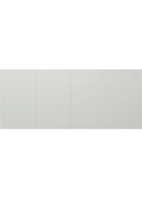 Chameleon Design XXL-Whiteboard Sharp Wall, h x d 1980 x 10 mm, frameloos, breedte 3920 mm, grijs