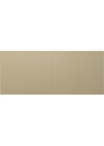 Chameleon Design XXL-Whiteboard Sharp Wall, h x d 1980 x 10 mm, frameloos, breedte 3920 mm, bruin