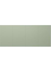 Chameleon Design XXL-Whiteboard Sharp Wall, h x d 1980 x 10 mm, frameloos, breedte 3920 mm, groen