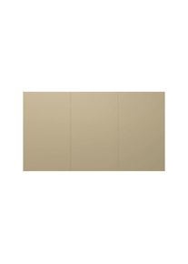 Chameleon Design XXL-Whiteboard Sharp Wall, h x d 1980 x 10 mm, frameloos, breedte 2940 mm, bruin