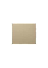 Chameleon Design XXL-Whiteboard Sharp Wall, h x d 1980 x 10 mm, frameloos, breedte 1960 mm, bruin