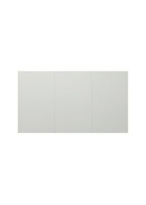 Chameleon Design XXL-Whiteboard Sharp Wall, h x d 1980 x 10 mm, frameloos, breedte 2940 mm, grijs