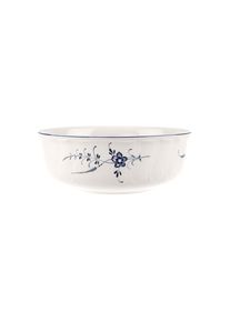 Villeroy & Boch Schale VILLEROY & BOCH "Sch&uuml;ssel Vieux Luxembourg &oslash; 25 cm wei&szlig;-blau", bunt (wei&szlig;, blau), Sch&uuml;sseln, Schale